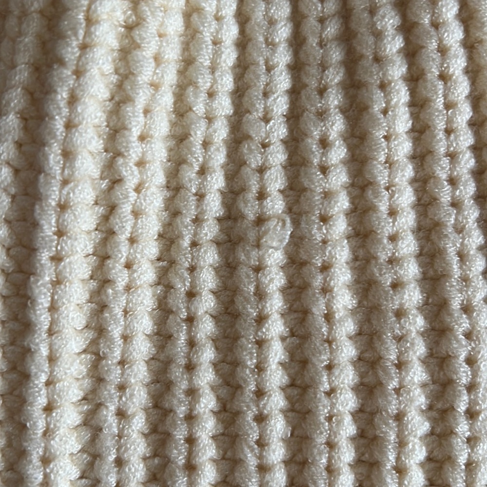 NWOT Open Edit | Ivory Rib Knit Dickey - Picture 7 of 10